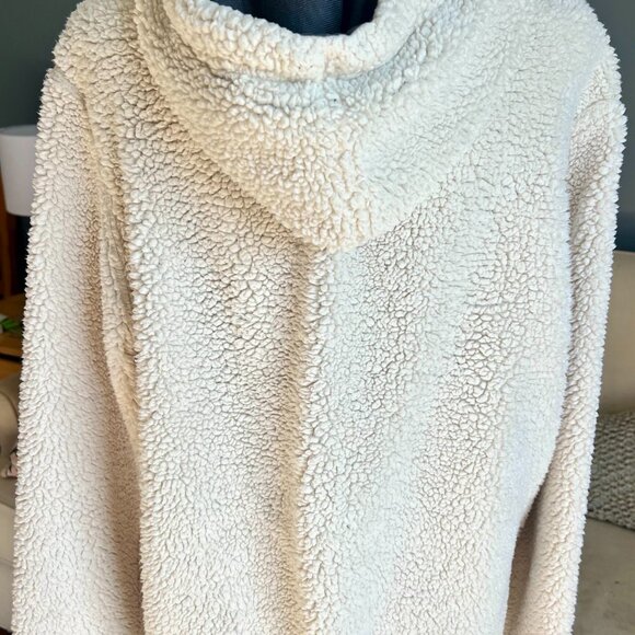 CHUBBIES - SHERPA SNOW DAY HOODIE - CREAM, SIZE M - Picture 6 of 7
